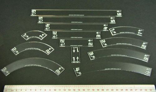 Clear Maneuver Gauge Set for Star Trek Attack Wing